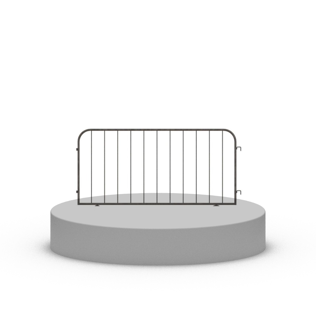 Grade separadora de vias fixa